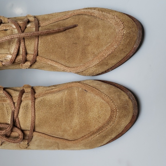 UGG Australia Analise Lace Up Heeled Boots Size 8.5 - Picture 12 of 16